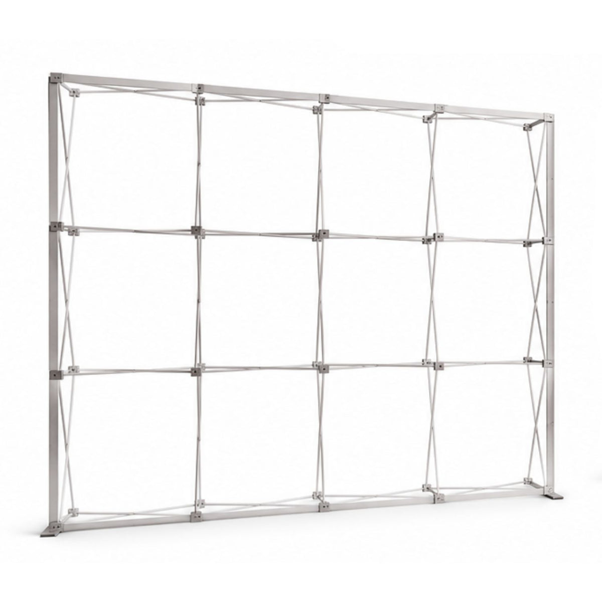 10' Wide Straight Wall Popup Display Hardware Only, Frame and Carry Case. Graphics are not included.