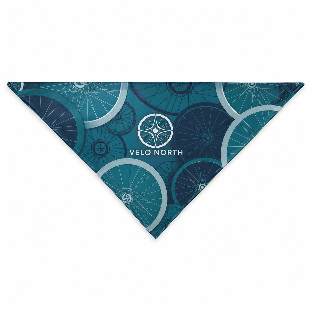 Triangle Bandana, 19x19x27, Sublimated Edge to Edge (Decorated in Canada)