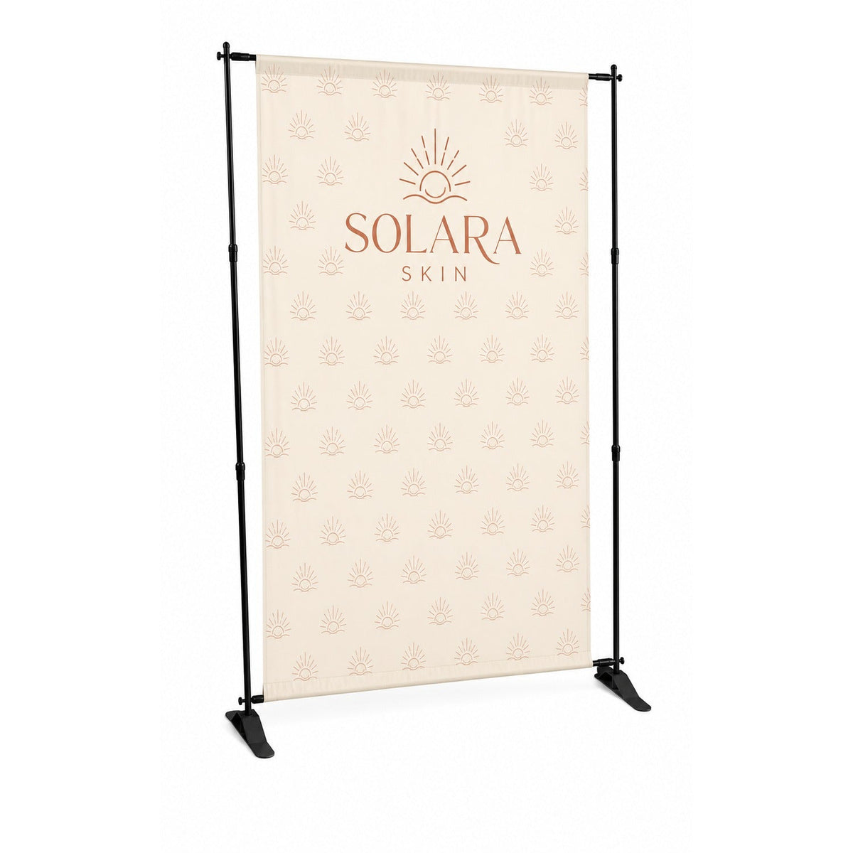 5' Exhibitor Expanding Display Kit, Media Wall, Backdrop, with Full Color Graphics, NO SETUP CHARGE